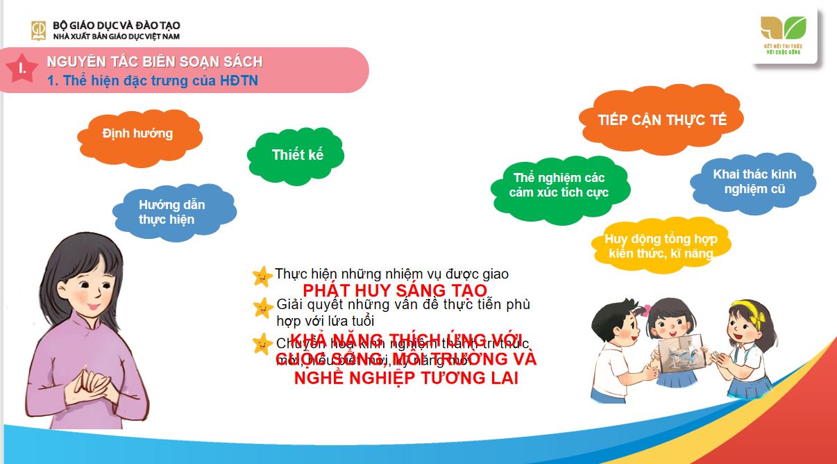 Điểm mới sách giáo khoa Hoạt động trải nghiệm lớp 3 bộ Kết nối tri thức với cuộc sống