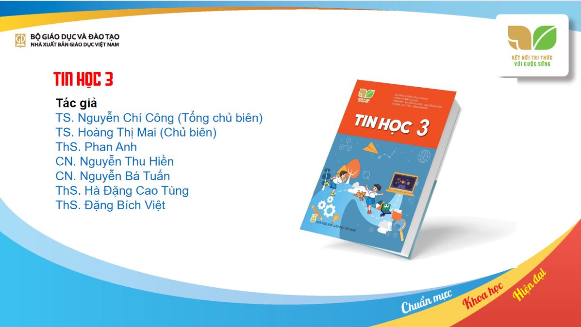 Tài liệu giới thiệu sách giáo khoa Tin học lớp 3 bộ Kết nối tri thức với cuộc sống