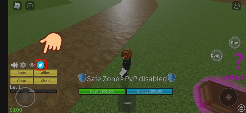 Cách nhập code Blox Fruit