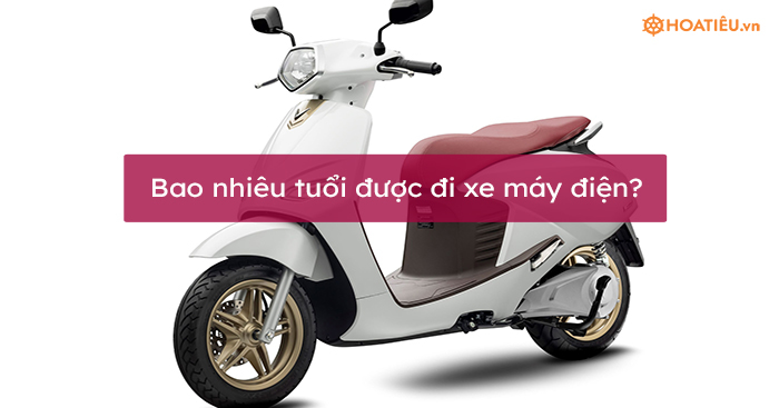 Bao nhiêu tuổi được đi xe máy điện?