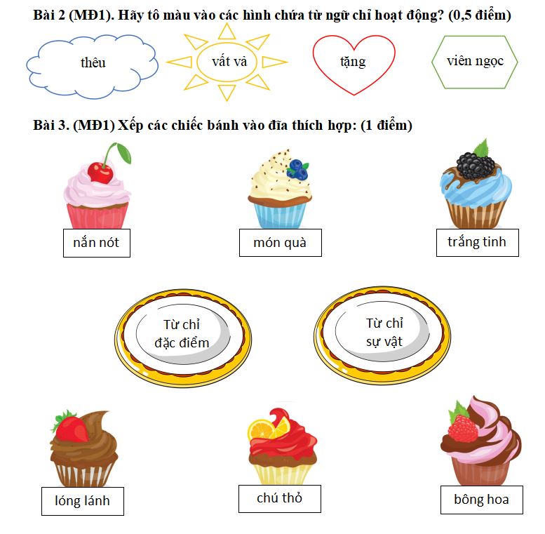 Đề thi học kì 2 môn Tiếng Việt lớp 2 sách Kết nối tri thức với cuộc sống