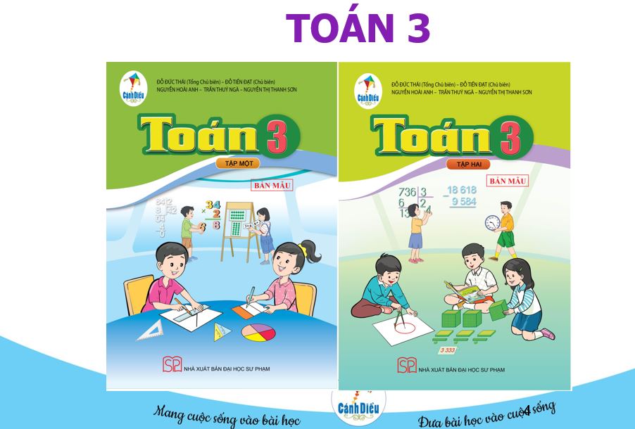 Điểm mới sách giáo khoa Toán 3 bộ sách Cánh Diều