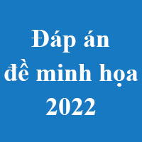 (Mới nhất) Đáp án đề minh họa 2025 tất cả các môn