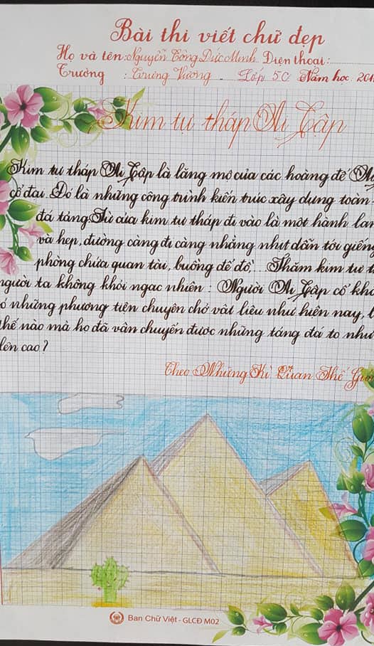 Luyện viết chữ đẹp