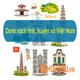 Danh sách tỉnh, huyện xã Việt Nam 2025
