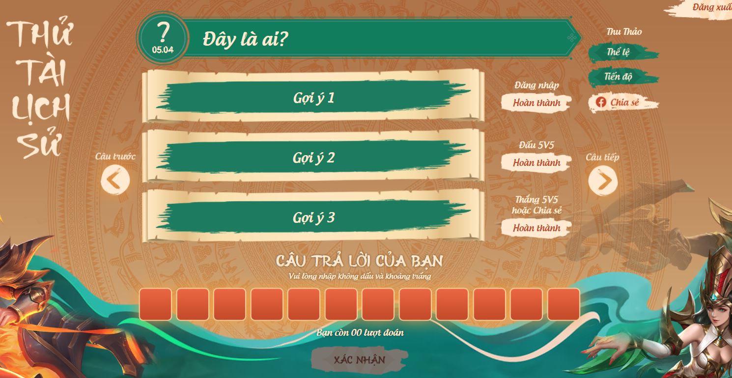 Đầu đội trời chân đạp đất lưng tựa ngai vàng trị giang sơn là ai?