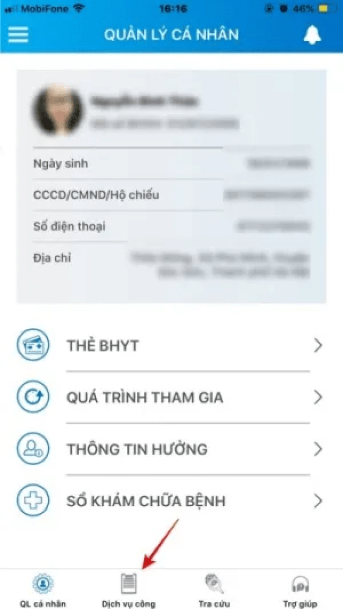Cách đăng kí nhận lương hưu qua tài khoản ATM trên VssID
