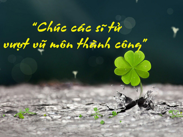 Hình ảnh chúc thi tốt