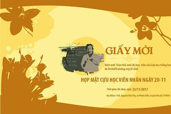 Mẫu giấy mời họp lớp 2022