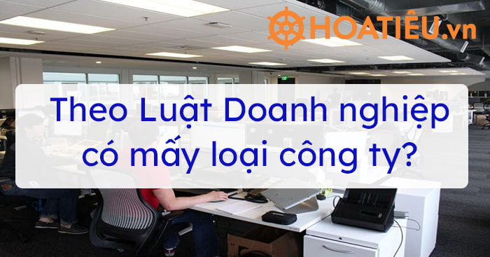 Theo Luật Doanh nghiệp có mấy loại công ty?