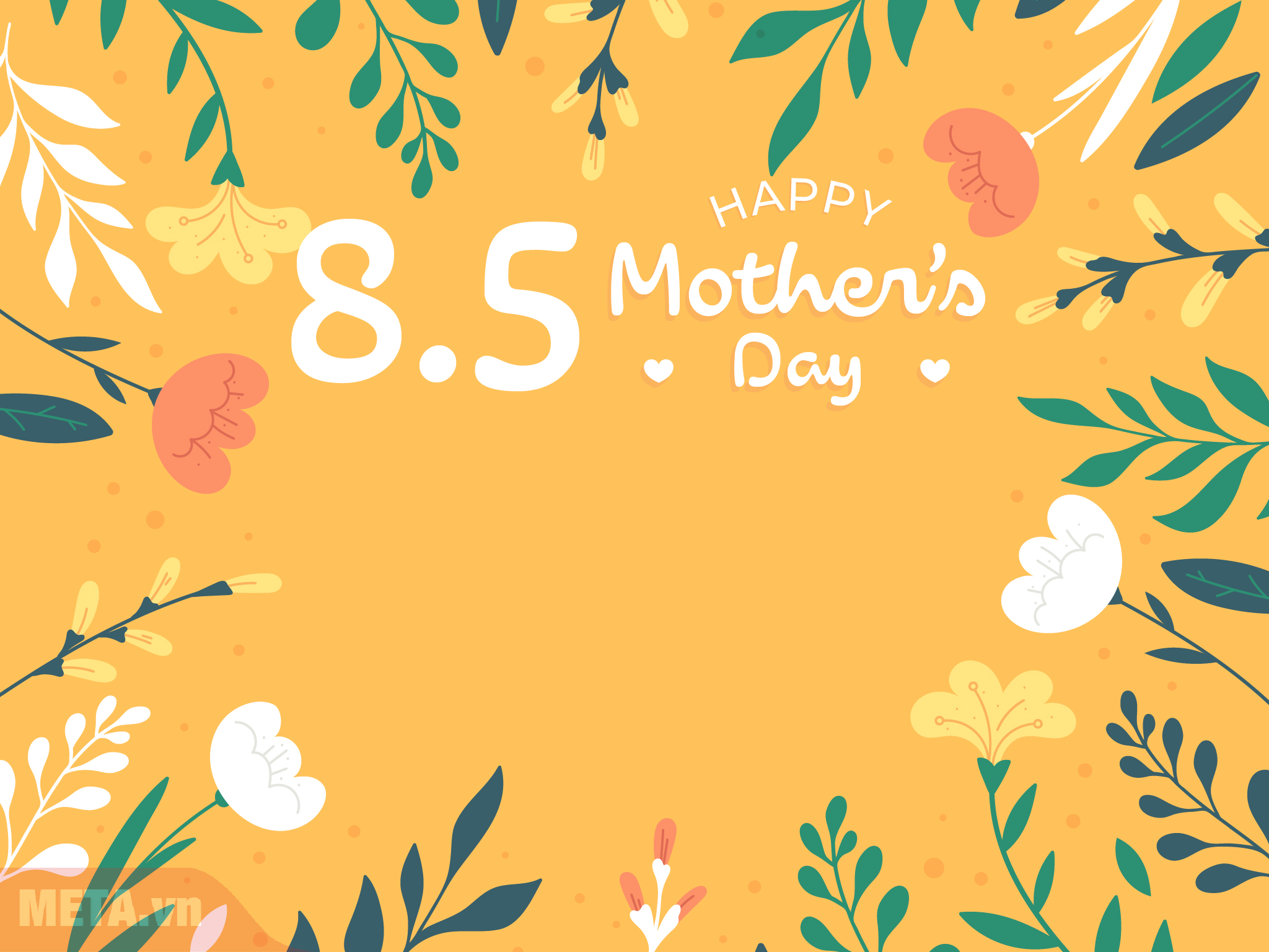 Thiệp ngày của mẹ 2022 ấn tượng