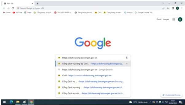 Cách đăng kí mẫu con dấu online