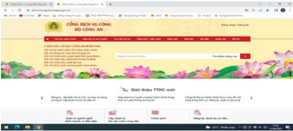 Cách đăng kí mẫu con dấu online