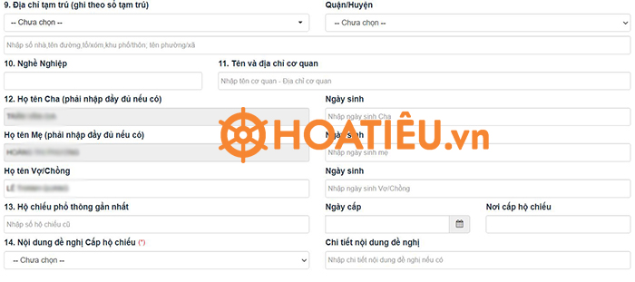 Thủ tục là hộ chiếu online trên cổng Dịch vụ công