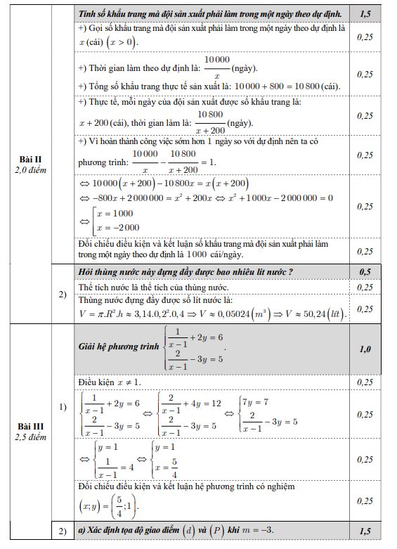 Đề thi thử vào 10 môn Toán Hà Nội 2022 - đề 1