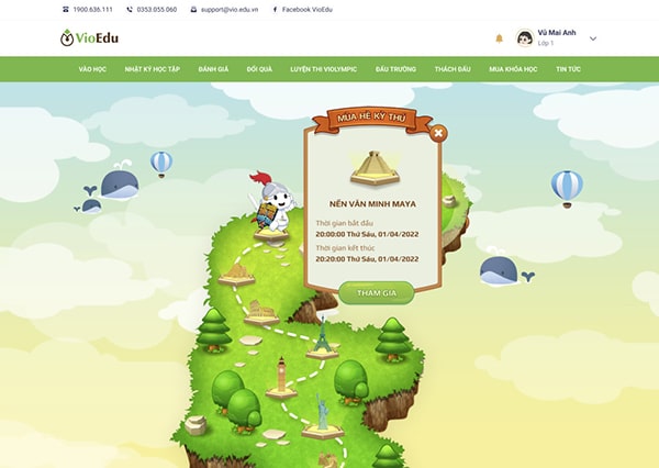 Tham gia Mùa hè kỳ thú