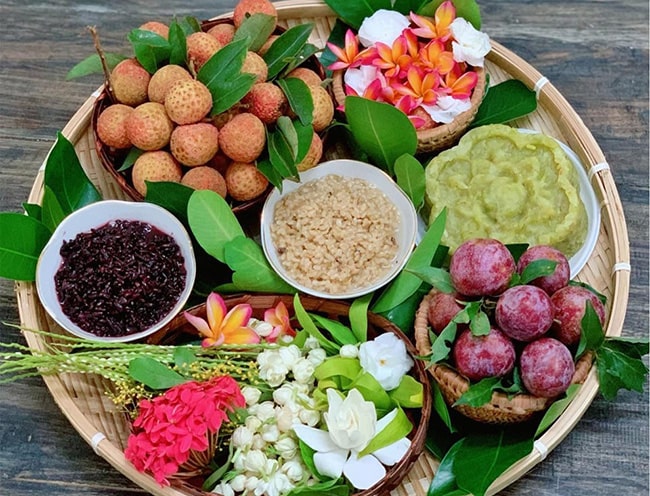 Mâm cỗ cúng Tết Đoan Ngọ đẹp