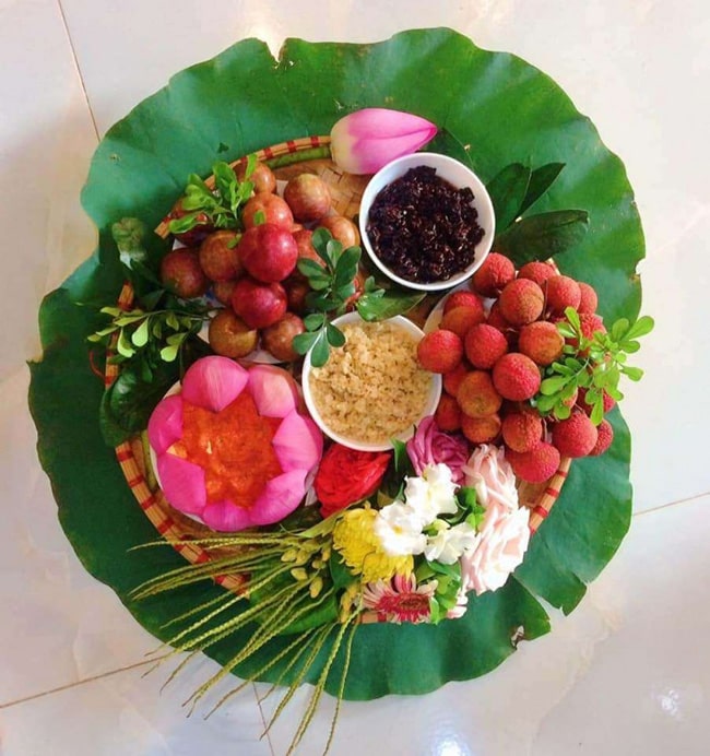 Mâm cỗ cúng Tết Đoan Ngọ đẹp