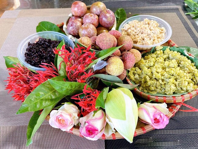 Mâm cỗ cúng Tết Đoan Ngọ đẹp