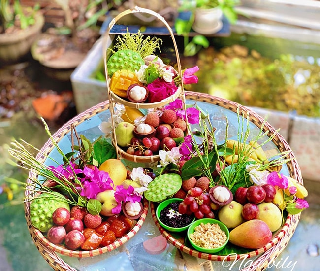 Mâm cỗ cúng Tết Đoan Ngọ đẹp