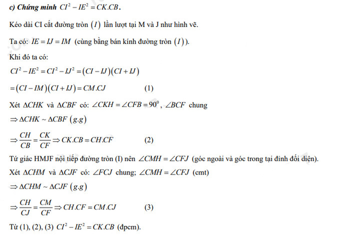 Đáp án đề thi vào lớp 10 môn Toán 2022 Bình Dương