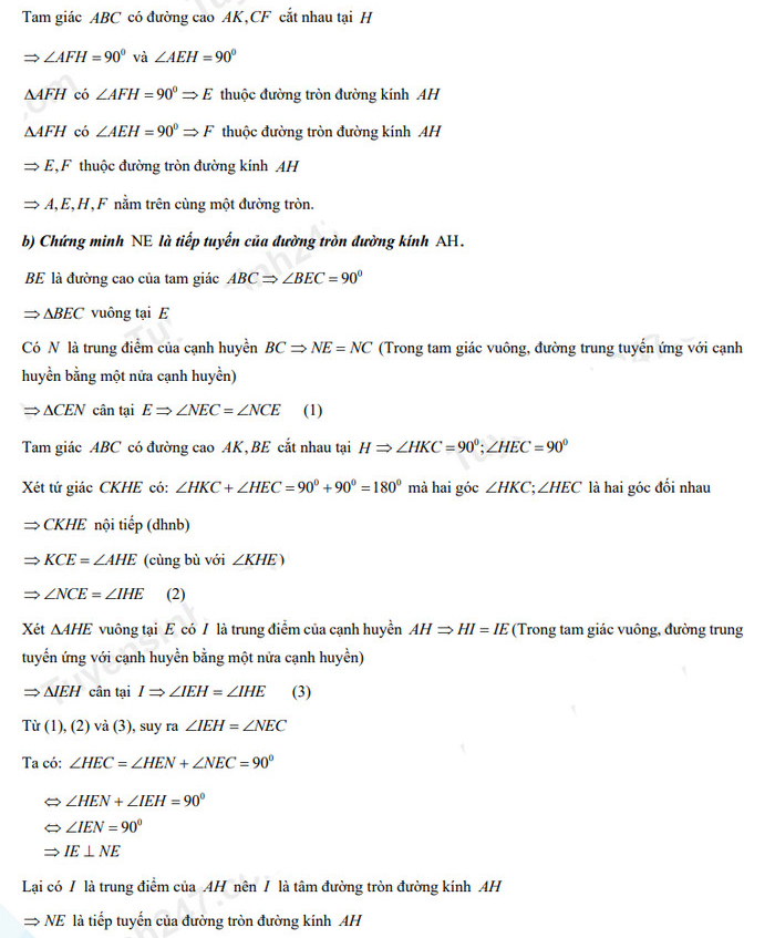 Đáp án đề thi vào lớp 10 môn Toán 2022 Bình Dương
