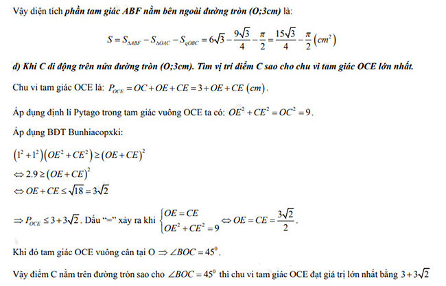  Đáp án đề thi vào 10 môn Toán Khánh Hòa 2022