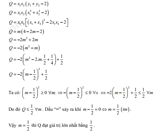 Đáp án đề thi vào lớp 10 môn Toán Quảng Trị 2022