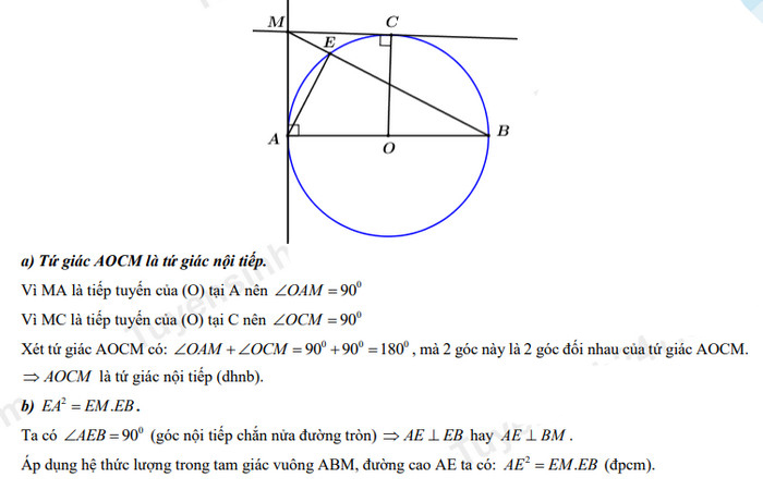 Đáp án đề thi tuyển sinh lớp 10 môn Toán Bến Tre 2022