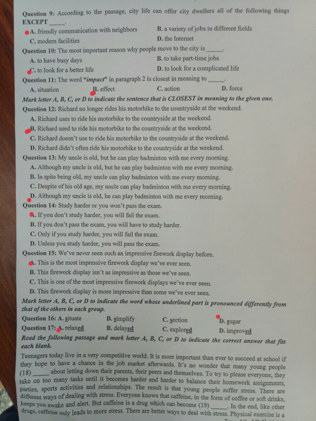 Gợi ý đáp án môn Tiếng Anh vào lớp 10 tỉnh Hải Phòng năm 2022 đầy đủ nhất 2