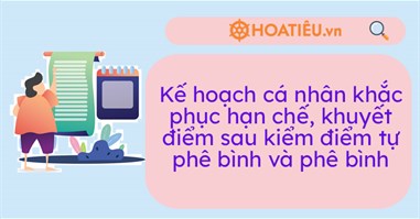 Kế hoạch cá nhân khắc phục hạn chế, khuyết điểm sau kiểm điểm tự phê bình và phê bình năm 2024