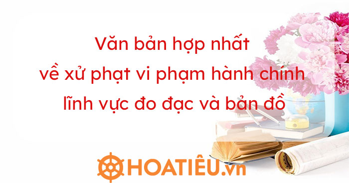 Văn bản hợp nhất số 16 về xử phạt vi phạm hành chính trong lĩnh vực đo đạc và bản đồ