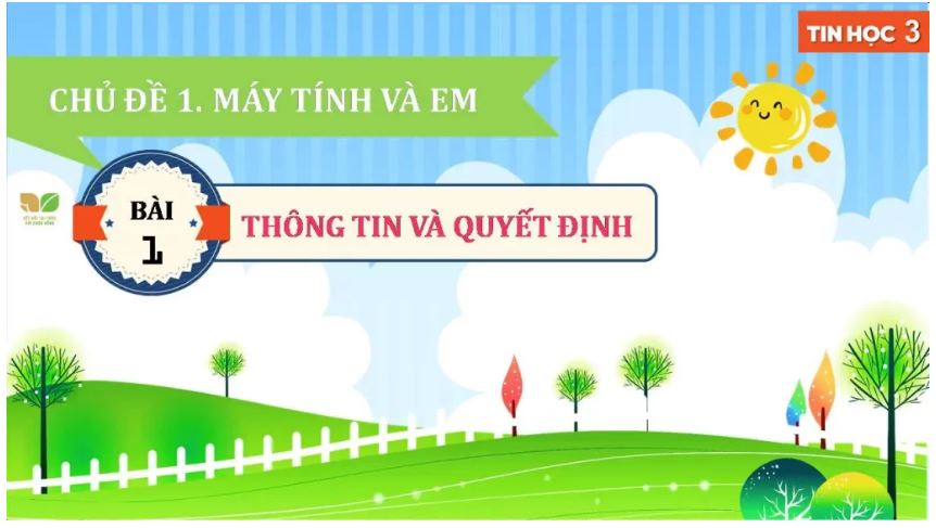 Bài giảng điện tử Tin học lớp 3 Kết nối tri thức