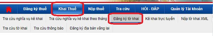 Hướng dẫn gửi tờ khai hóa đơn điện tử
