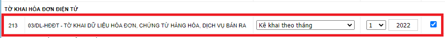 Hướng dẫn gửi tờ khai hóa đơn điện tử