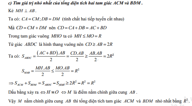 Đáp án đề thi vào 10 môn Toán Bắc Kạn 2022