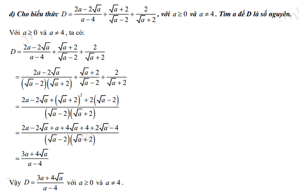 Đáp án đề thi tuyển sinh lớp 10 môn Toán Hậu Giang 2022