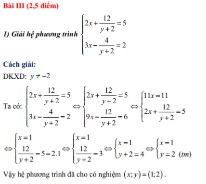 Đáp án đề thi tuyển sinh lớp 10 Hà Nội môn Toán 2022