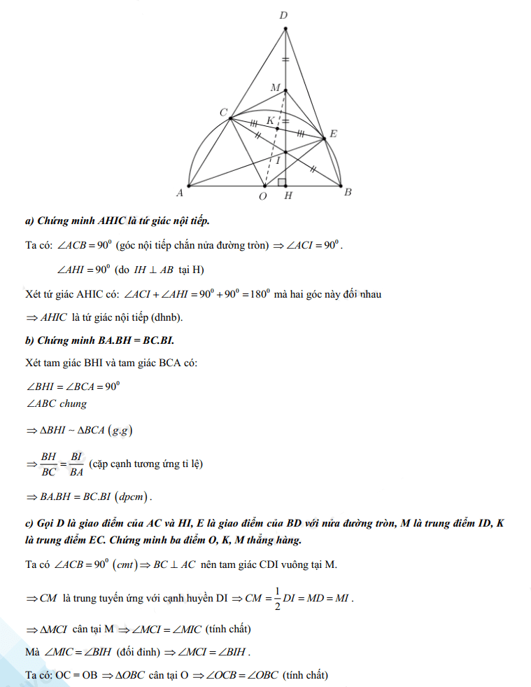 Đáp án đề thi tuyển sinh lớp 10 môn Toán Sóc Trăng 2022