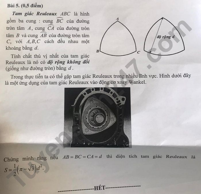 Đề thi vào lớp 10 THPT công lập kiên Giang 2022
