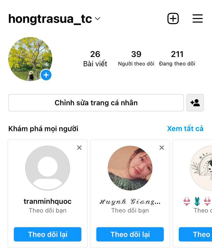 Cách đổi tên Instagram trên điện thoại