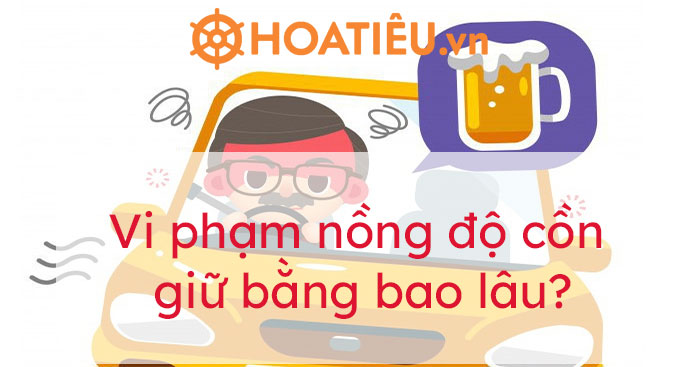 Mức phạt nồng độ cồn khi lái xe