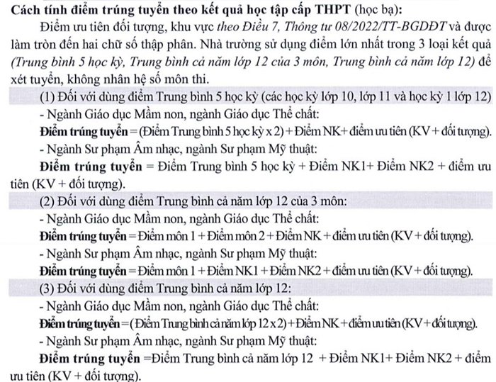 Điểm chuẩn Đại học Đồng Tháp 2022