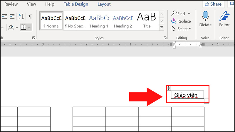 Cách vẽ sơ đồ lớp trên Word