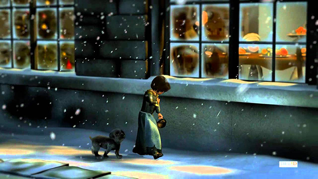 Tóm tắt Cô bé bán diêm