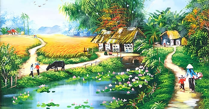 Quê cha đất tổ là thành ngữ nói về quê hương - nơi chôn rau cắt rốn của mỗi người