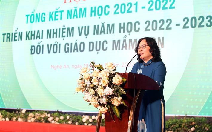 Nhiệm vụ cụ thể đối với giáo dục mầm non năm học 2022-2023