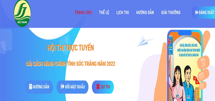 Đáp án Cuộc thi cải cách hành chính Sóc Trăng