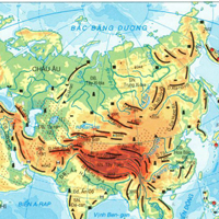 Em hãy kể tên các sông lớn ở Bắc Á?