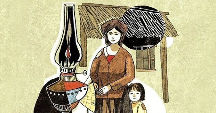 vào vai bà lão hàng xóm kể lại đoạn trích Tức nước vỡ bờ